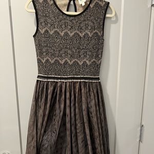 Anthropologie Woven Knit Dress